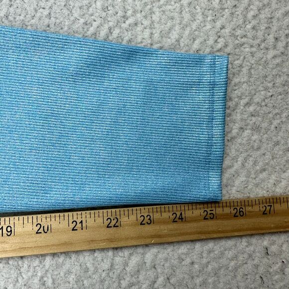 NWT Eleven Venus Williams Stay Glossy Leggings Women's XL Ice Sky 7/8 Activewear - Picture 8 of 10